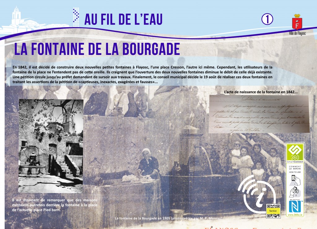 1 La fontaine de la bourgade