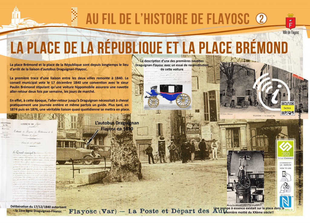 2 Place de la république et Brémond